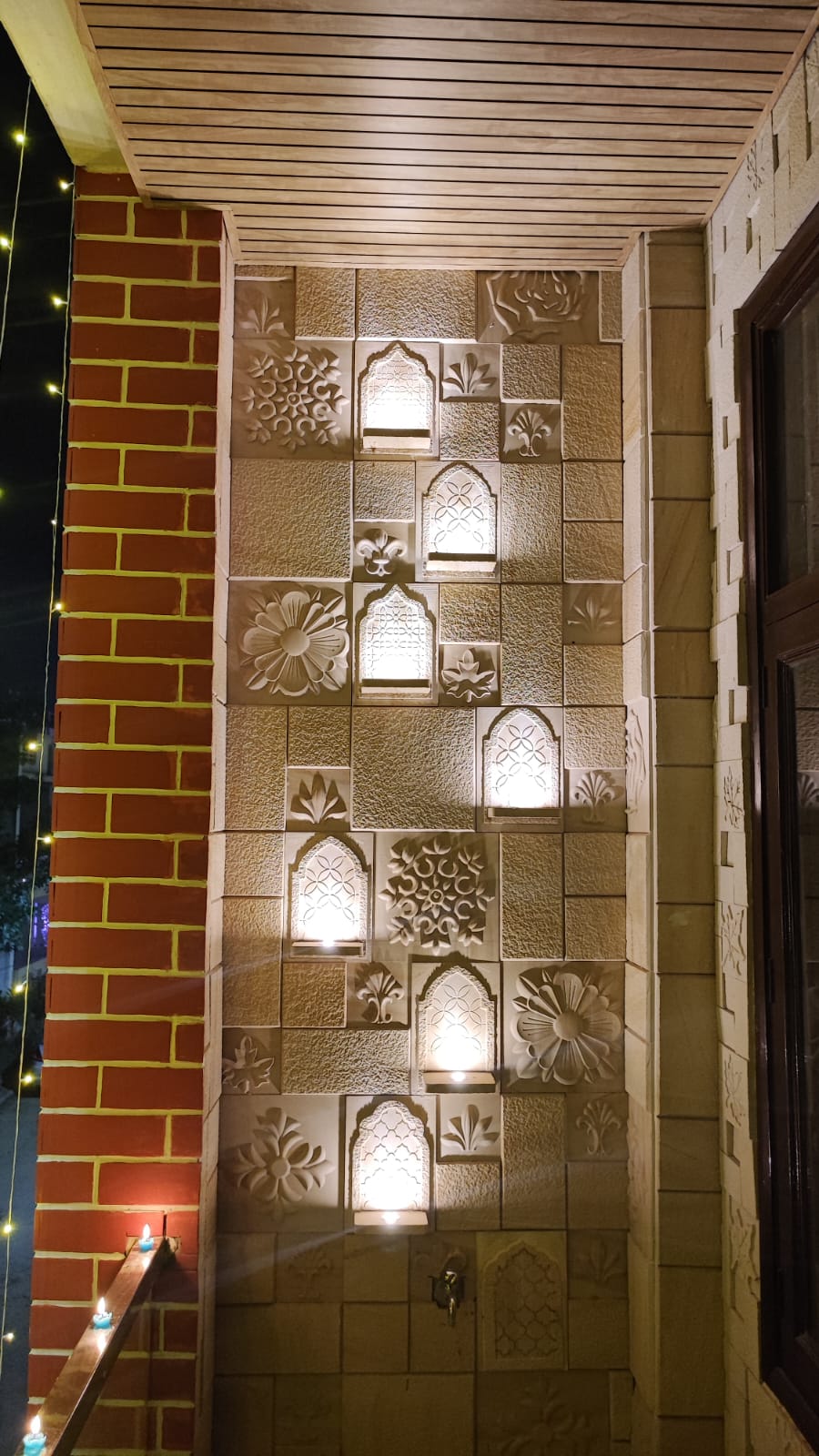 Natural Stone Wall Cladding 3D Pattern